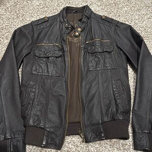 Leather Motorcycle Jacket
